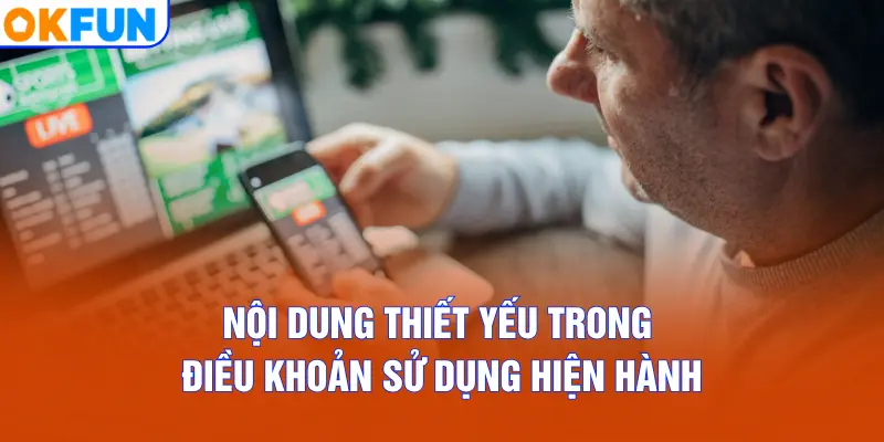 Nội dung thiết yếu trong điều khoản sử dụng hiện hành